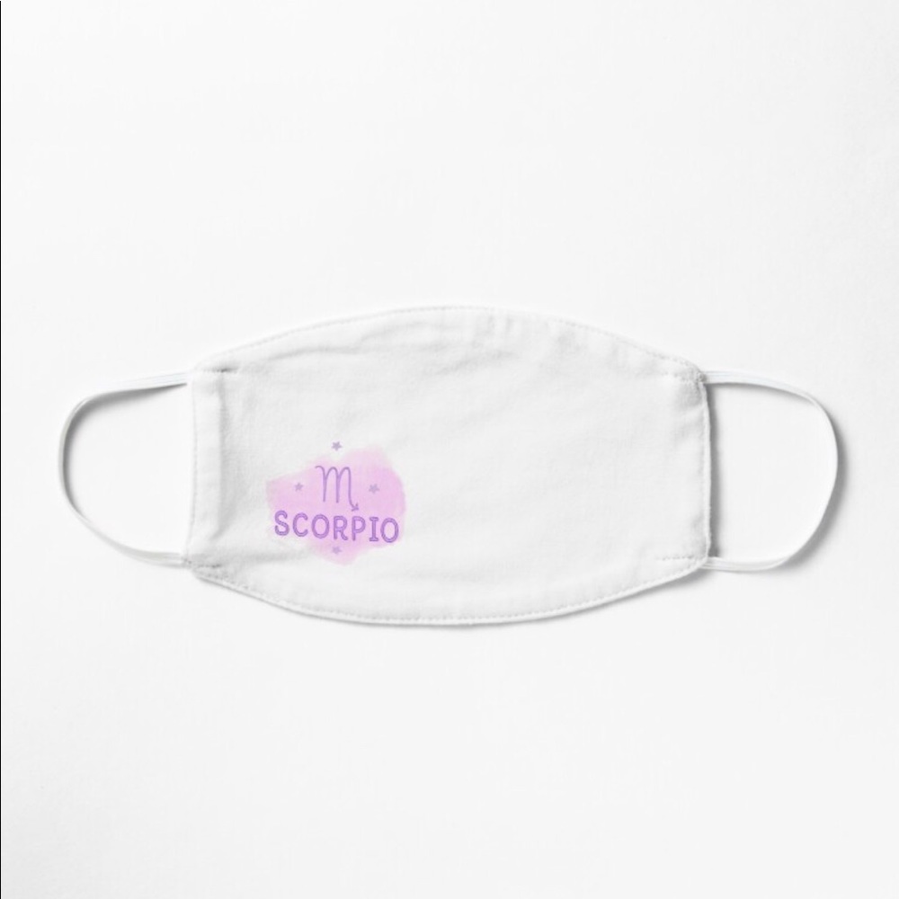 Zodiac Sign Face Mask (Scorpio)